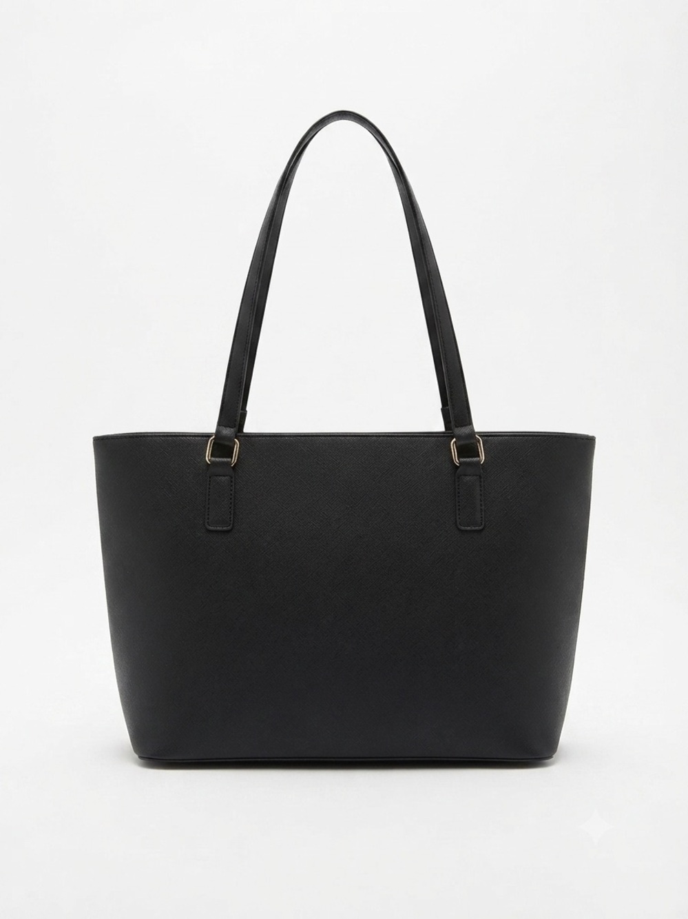 ANKO Saffiano Faux Leather Tote Bag Classic Everyday Work Shoulder Office Chic